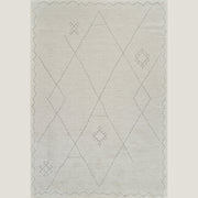 Milano Beige Modern Distressed Area Rug