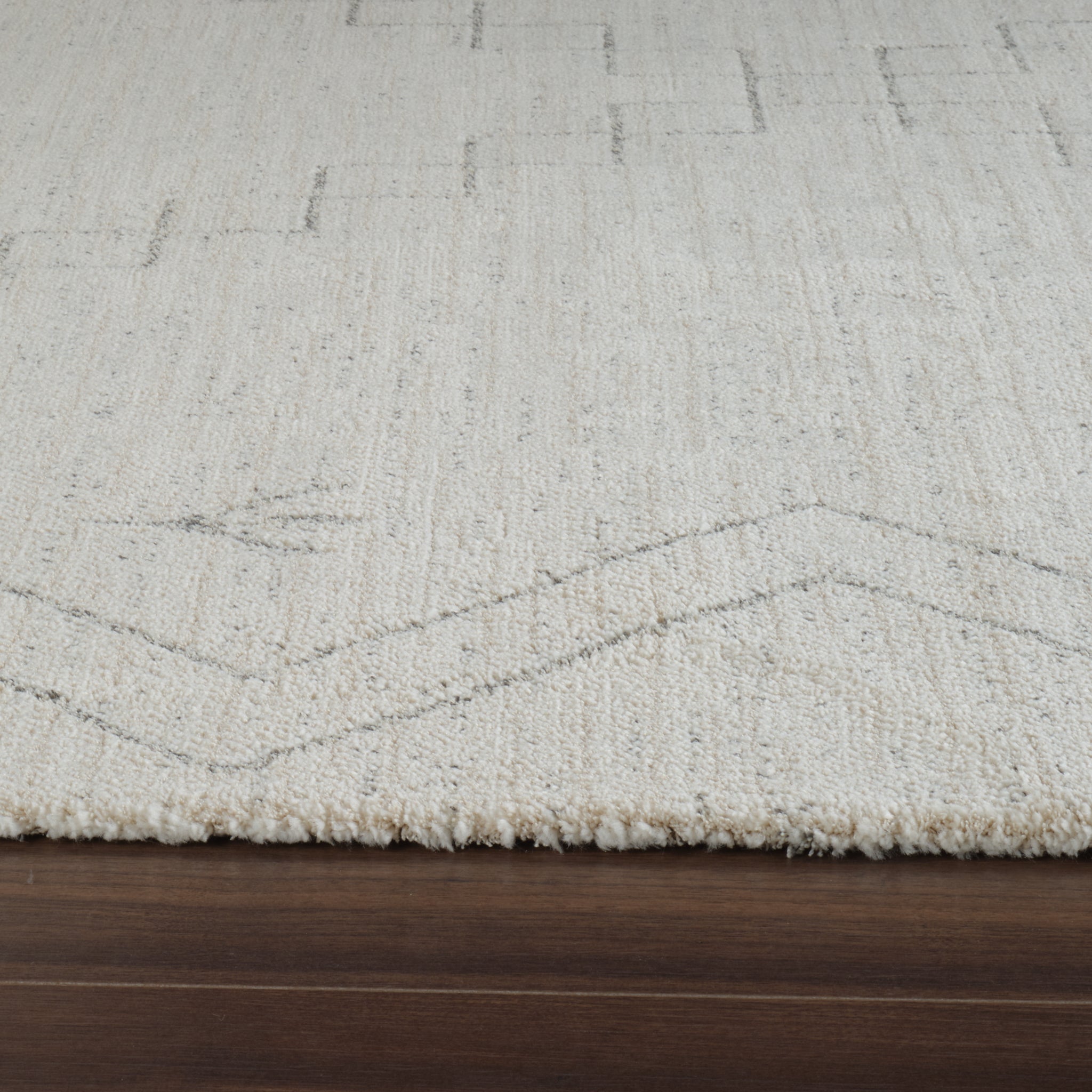 Milano Beige Textured Abstract Area Rug