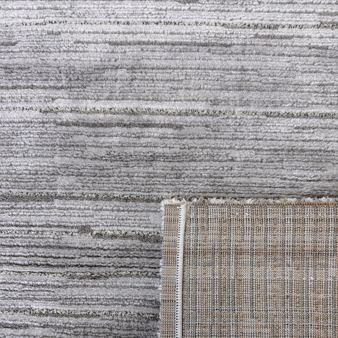 Milano Gray Traditional Bordered Area Rug