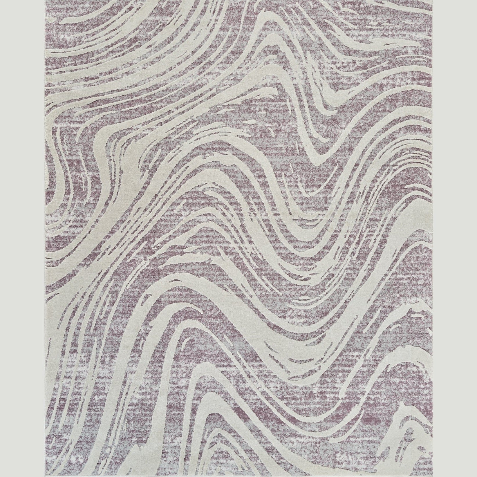 Nairobi Purple Geometric Modern Area Rug