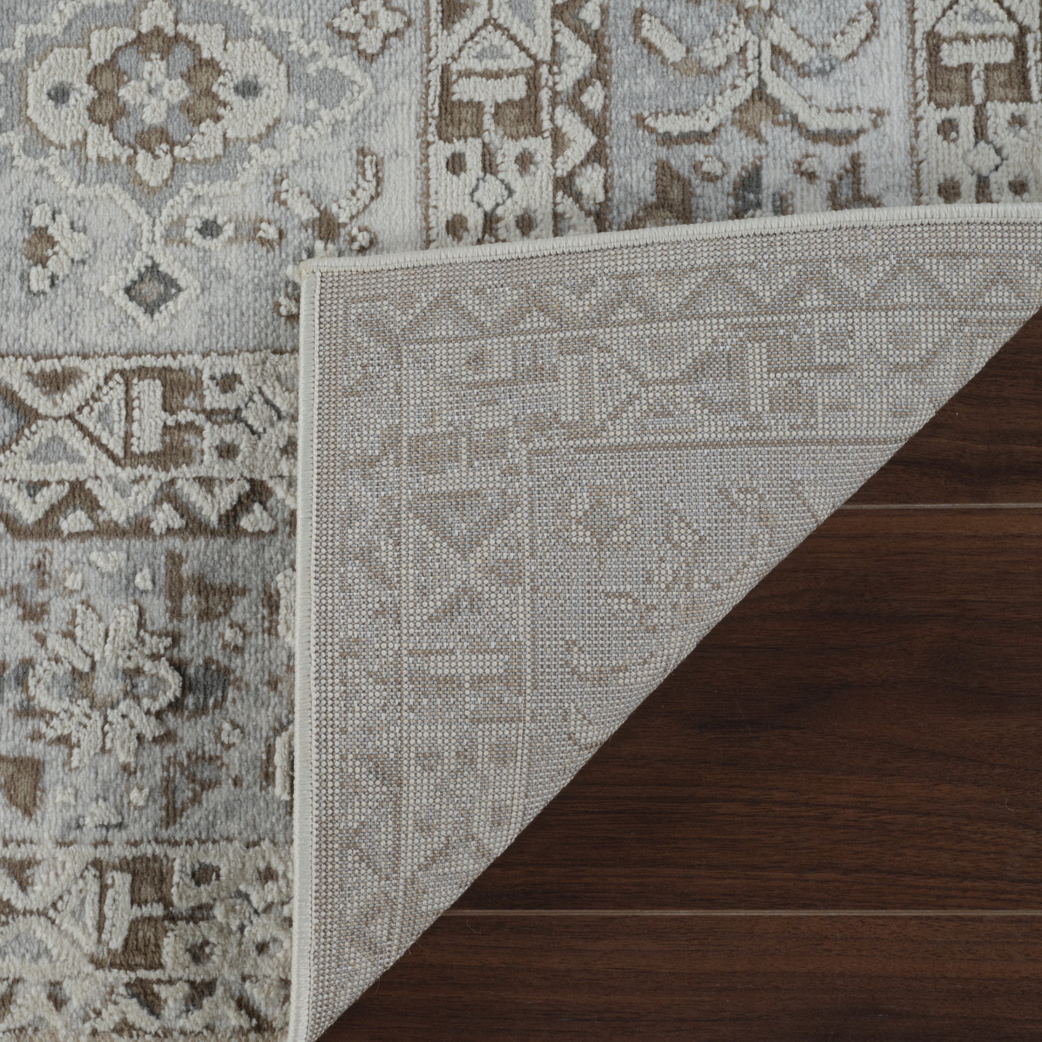 Nairobi Beige Geometric Chic Area Rug