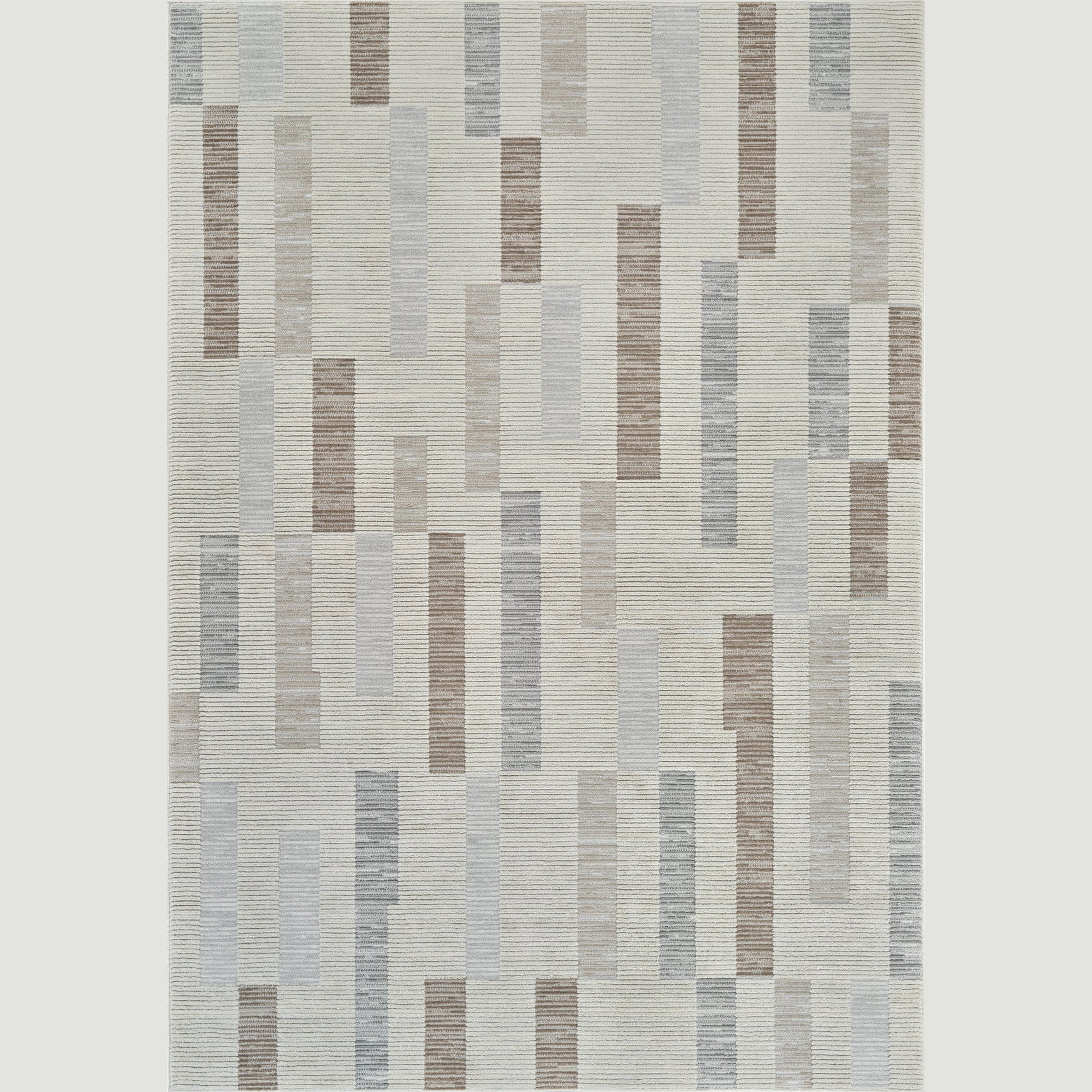 Nairobi Beige Vintage Scrollwork Area Rug