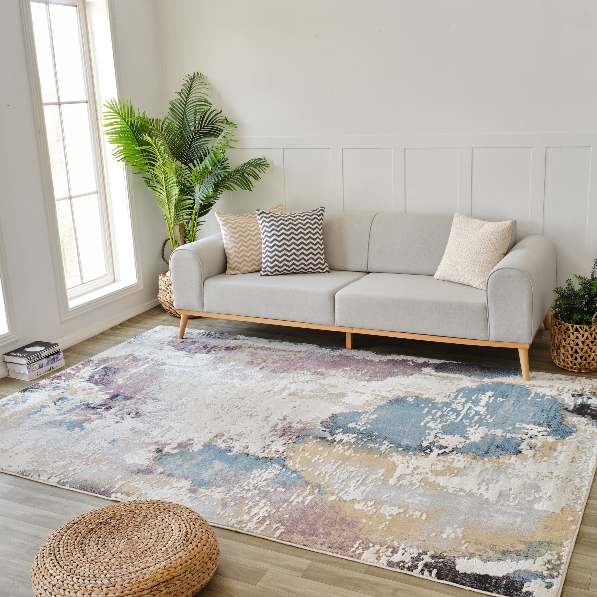 Nairobi Multi Vintage Medallion Area Rug
