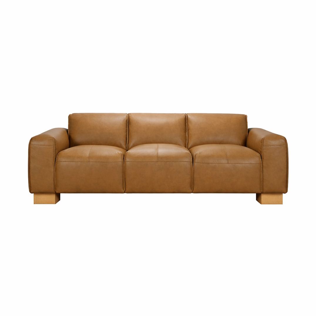 Nerio Top-Grain Leather Sofa