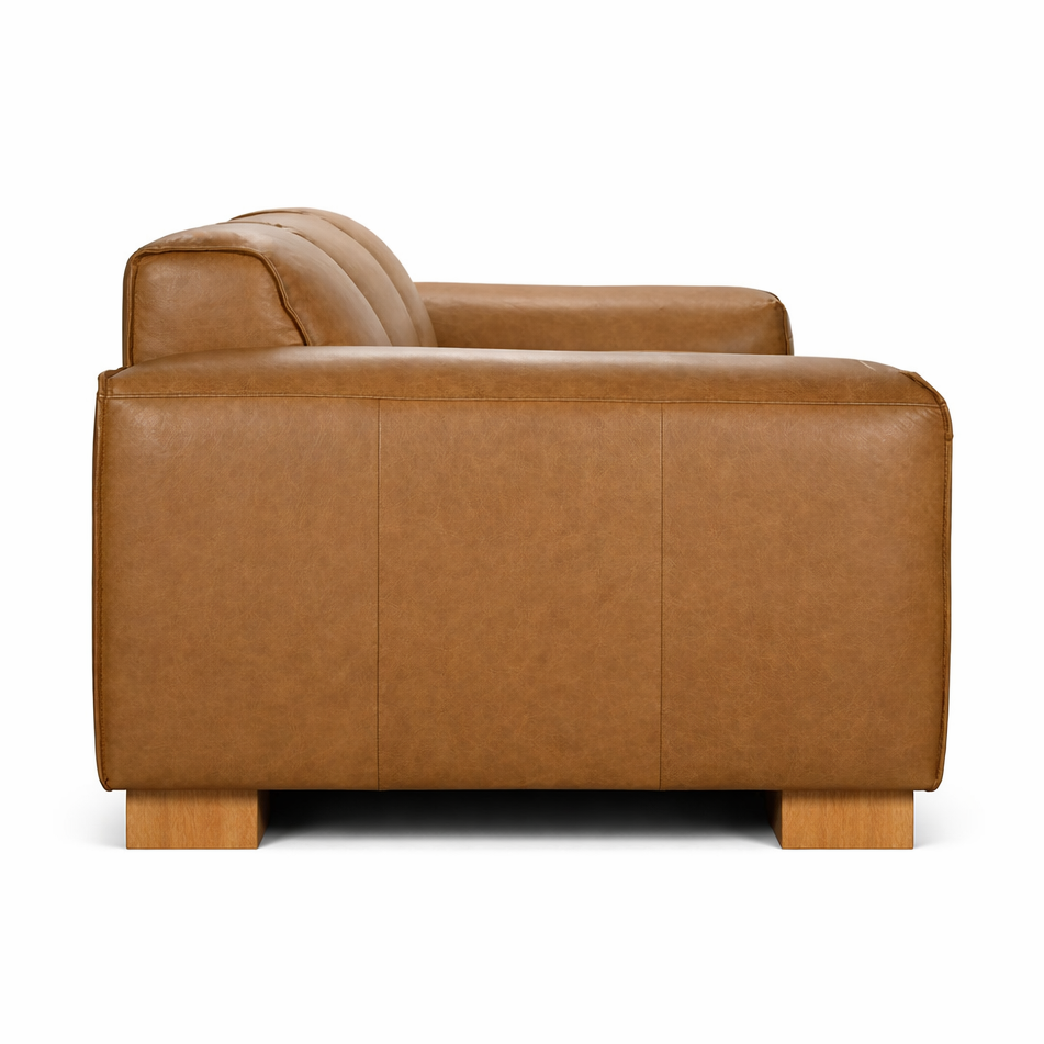 Nerio Top-Grain Leather Sofa