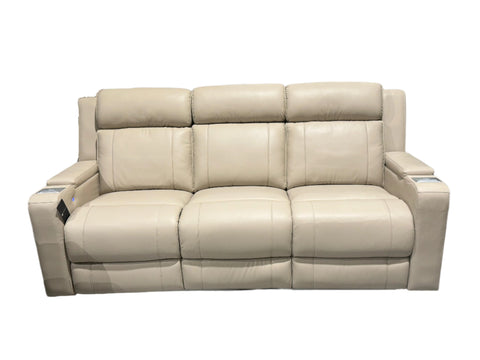 Harper Power Recliner Sofa - Leather Gel