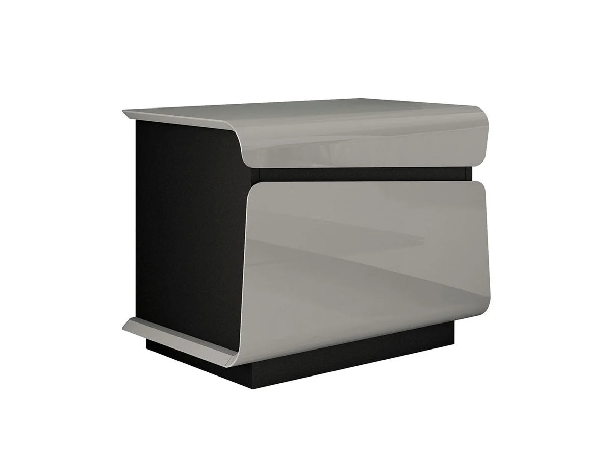 Bellagio Nightstand – Flannel Grey