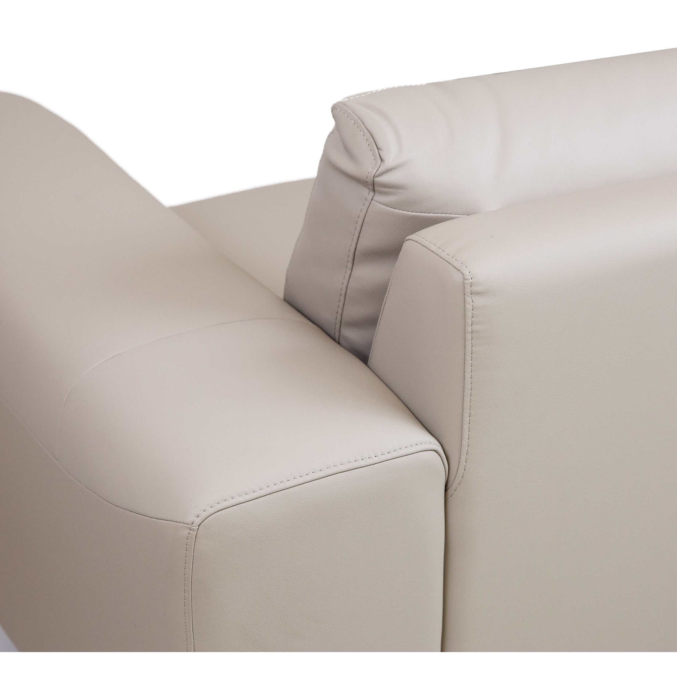 Pietro Genuine Leather Accent Chair