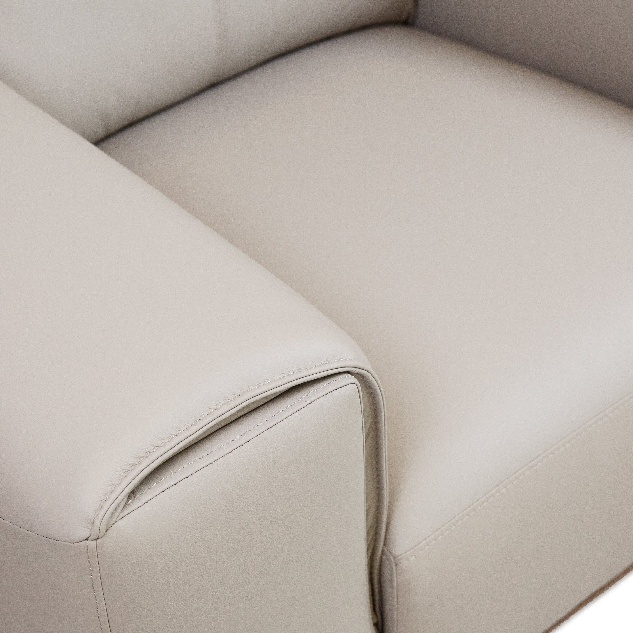 Pietro Genuine Leather Accent Chair