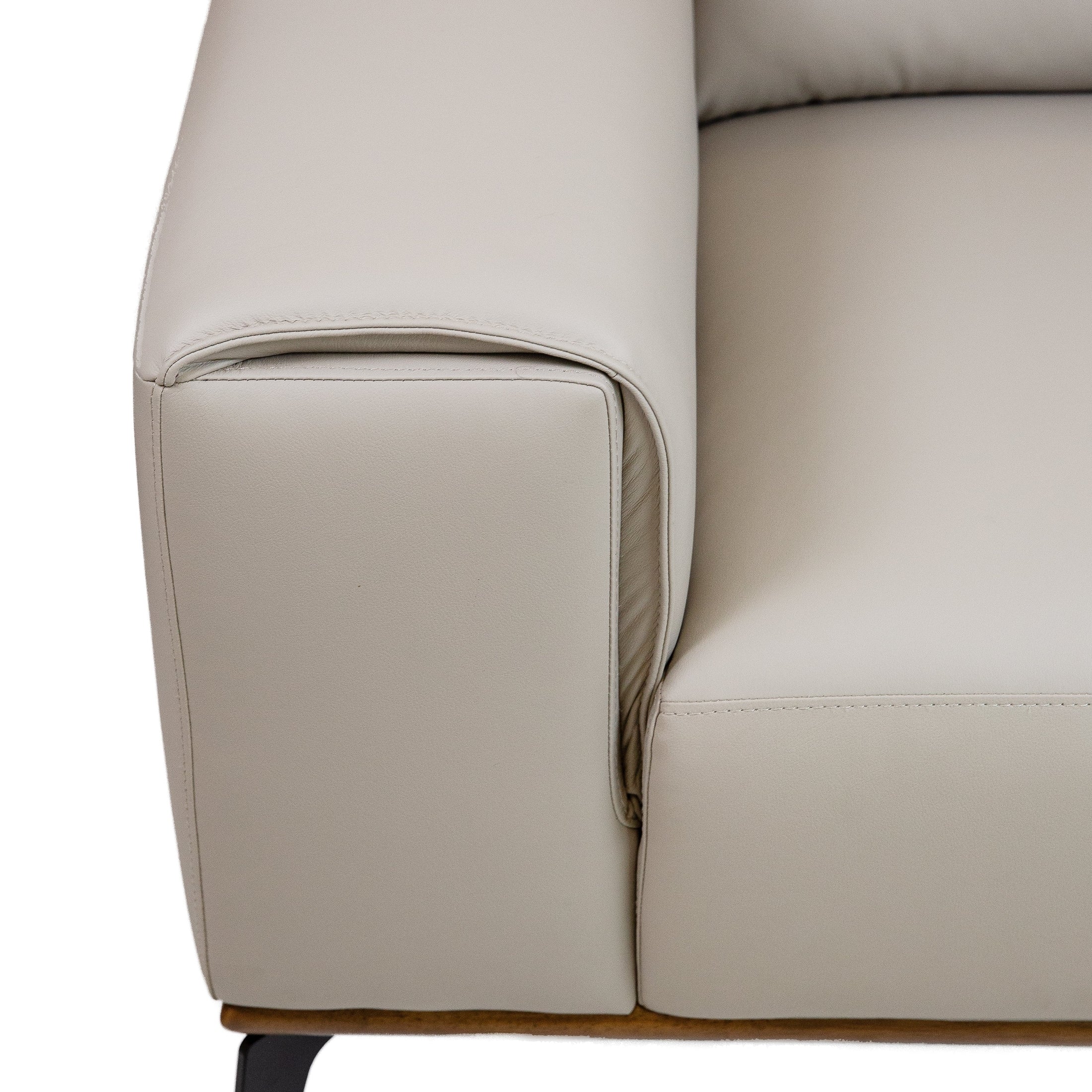 Pietro Genuine Leather Accent Chair