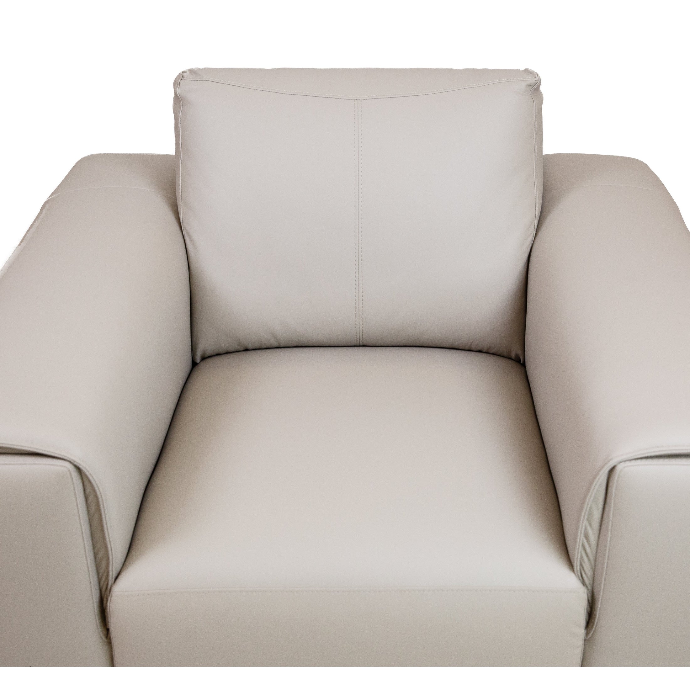 Pietro Genuine Leather Accent Chair