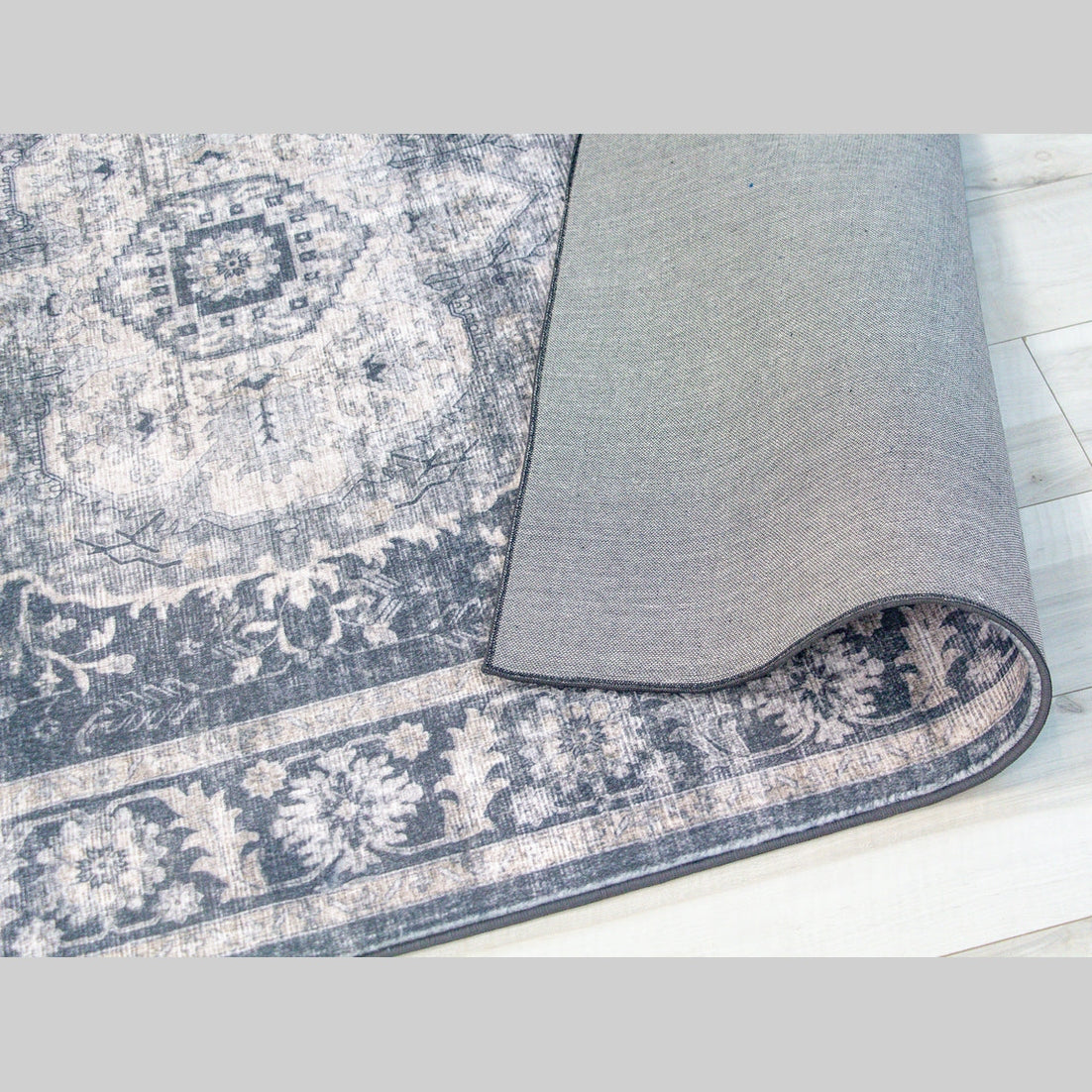 Prismatic Black Geometric Modern Area Rug