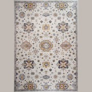 Prismatic Cream Modern Abstract Area Rug