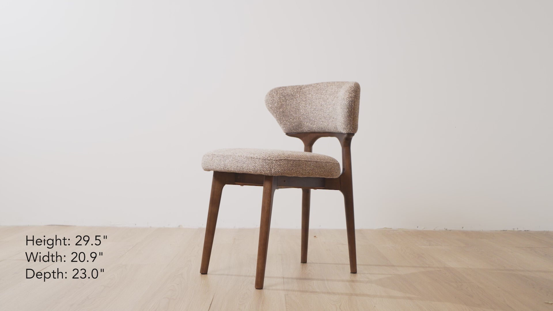 Load video: Langley Dining Chair
