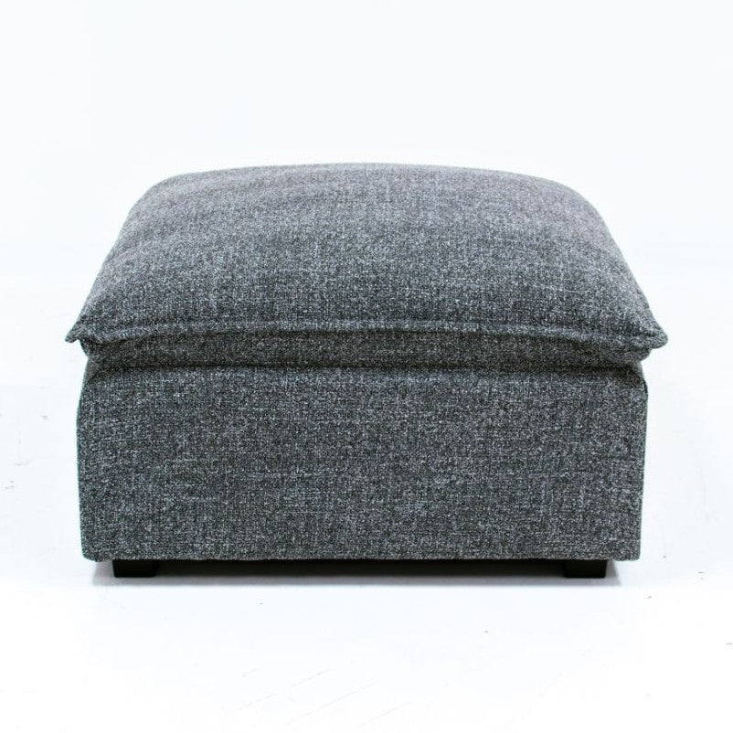 Marliss Ottoman - Vinci Ash