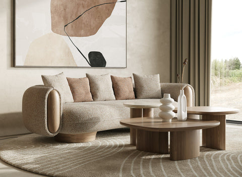 Aylin 4-Seater Large Curved Sofa