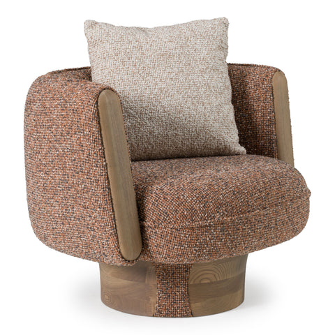 Aylin Curved Accent Chair