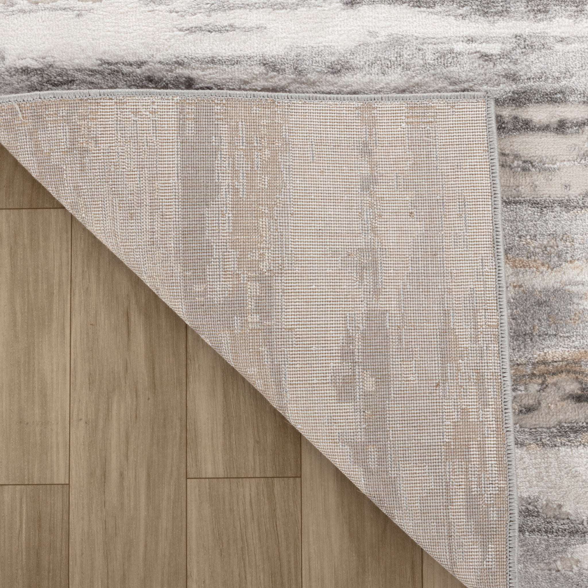 Rio Elegant Beige Abstract Area Rug