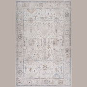 Rio Beige Abstract Lines Area Rug