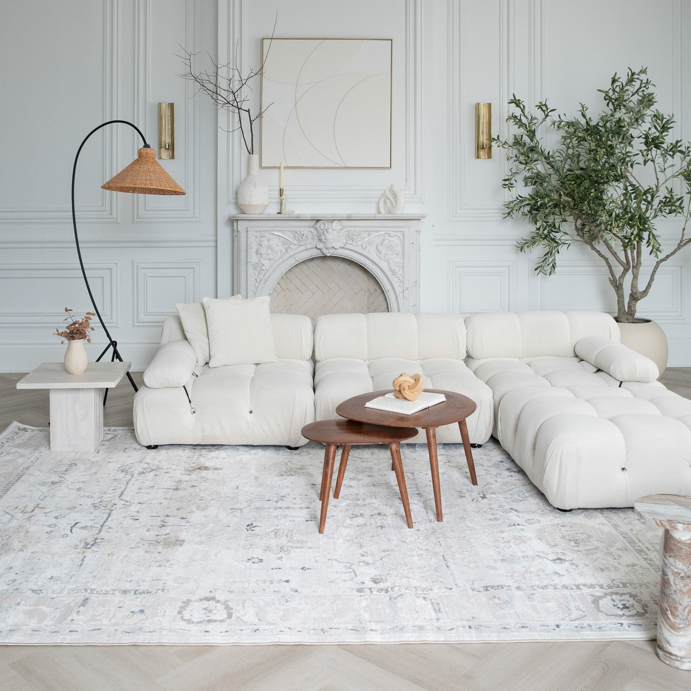 Rio Beige Abstract Lines Area Rug