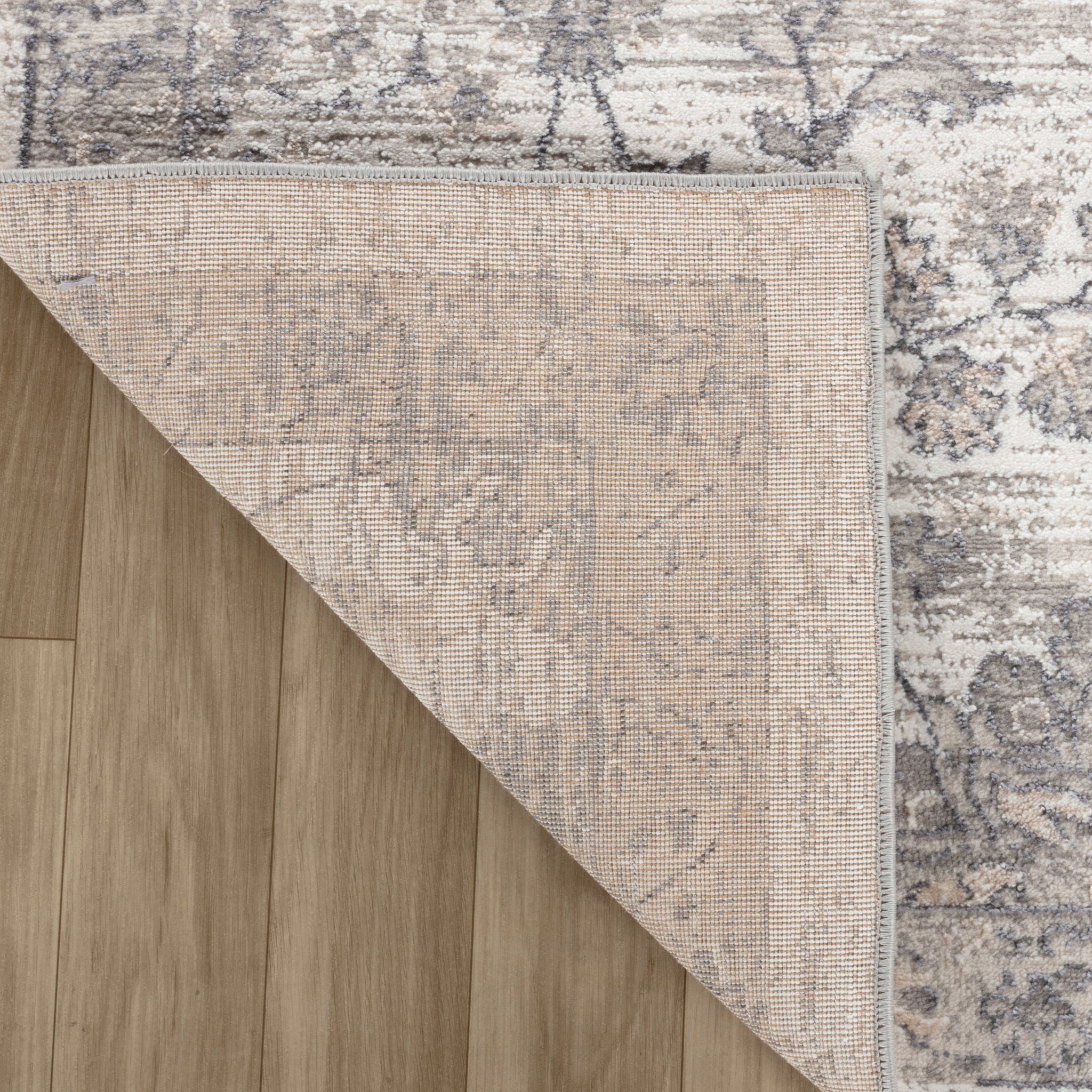 Rio Grey Abstract Waves Area Rug