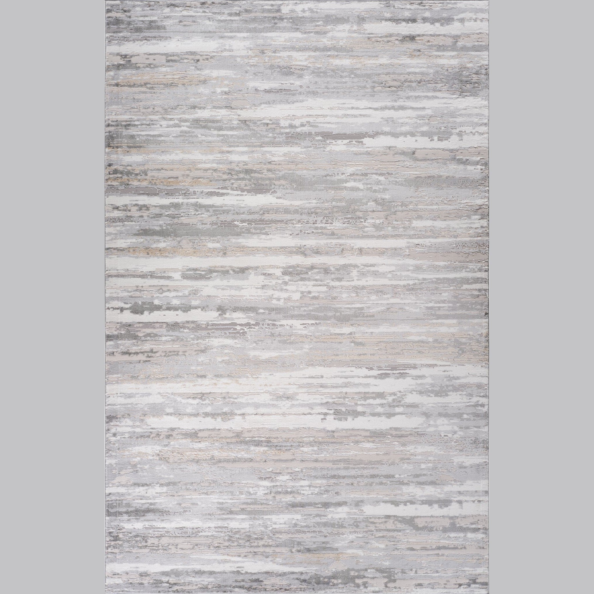 Rio Grey Abstract Lines Area Rug