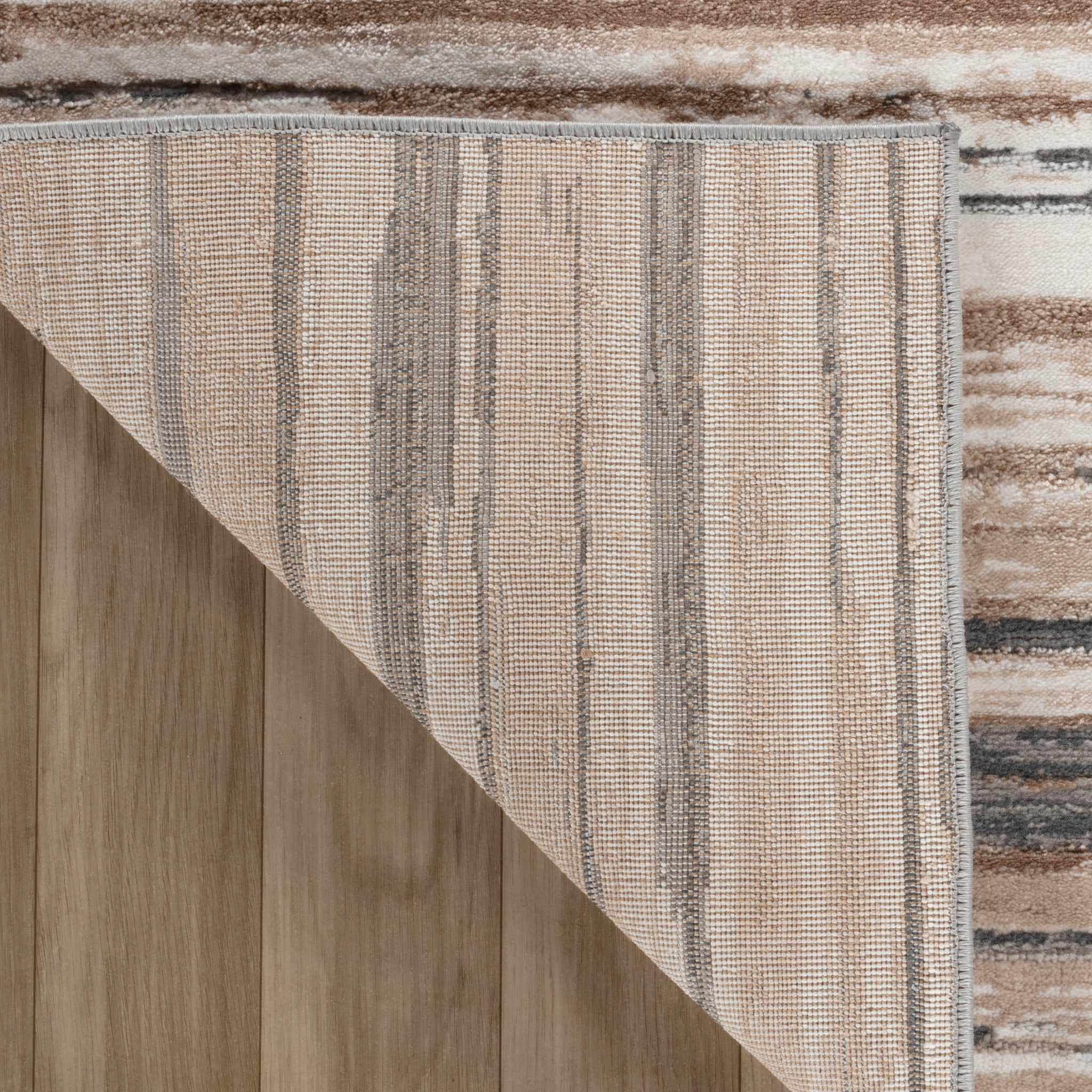 Rio Grey Abstract Lines Area Rug