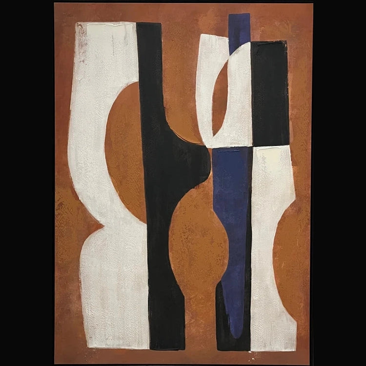 Rustic Rhythms I Hand-Painted Framed Canvas Wall Art