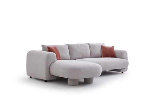 Odessa Sectional - Light Grey