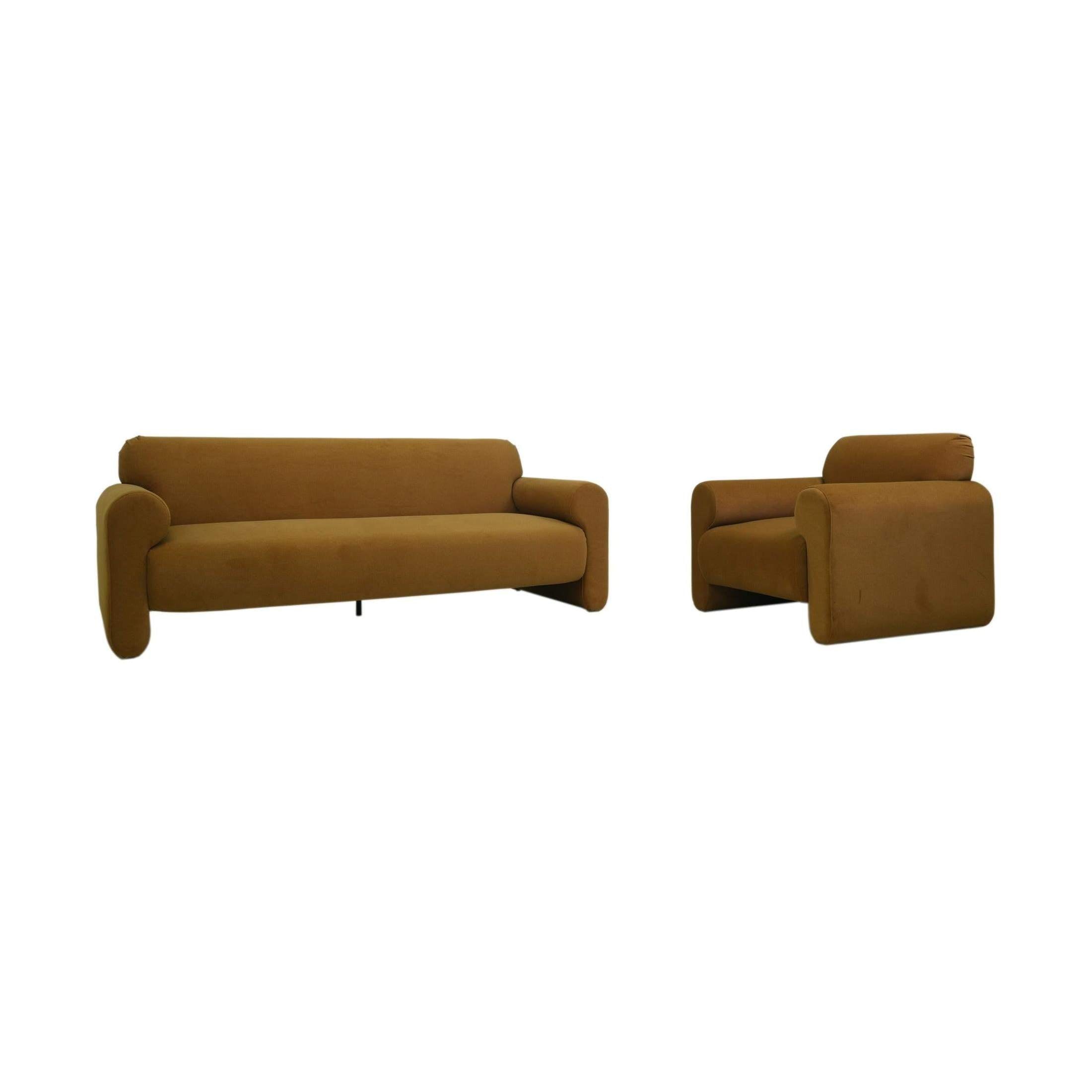 Faro Roll Arm Accent Chair