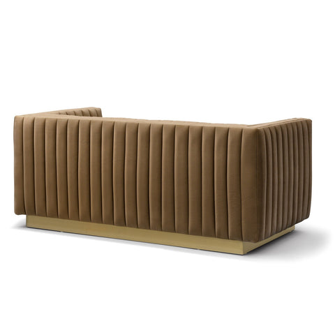 Elba Mid Century Loveseat