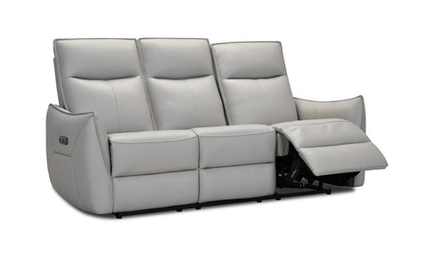 Skye Leather Power Recliner Sofa