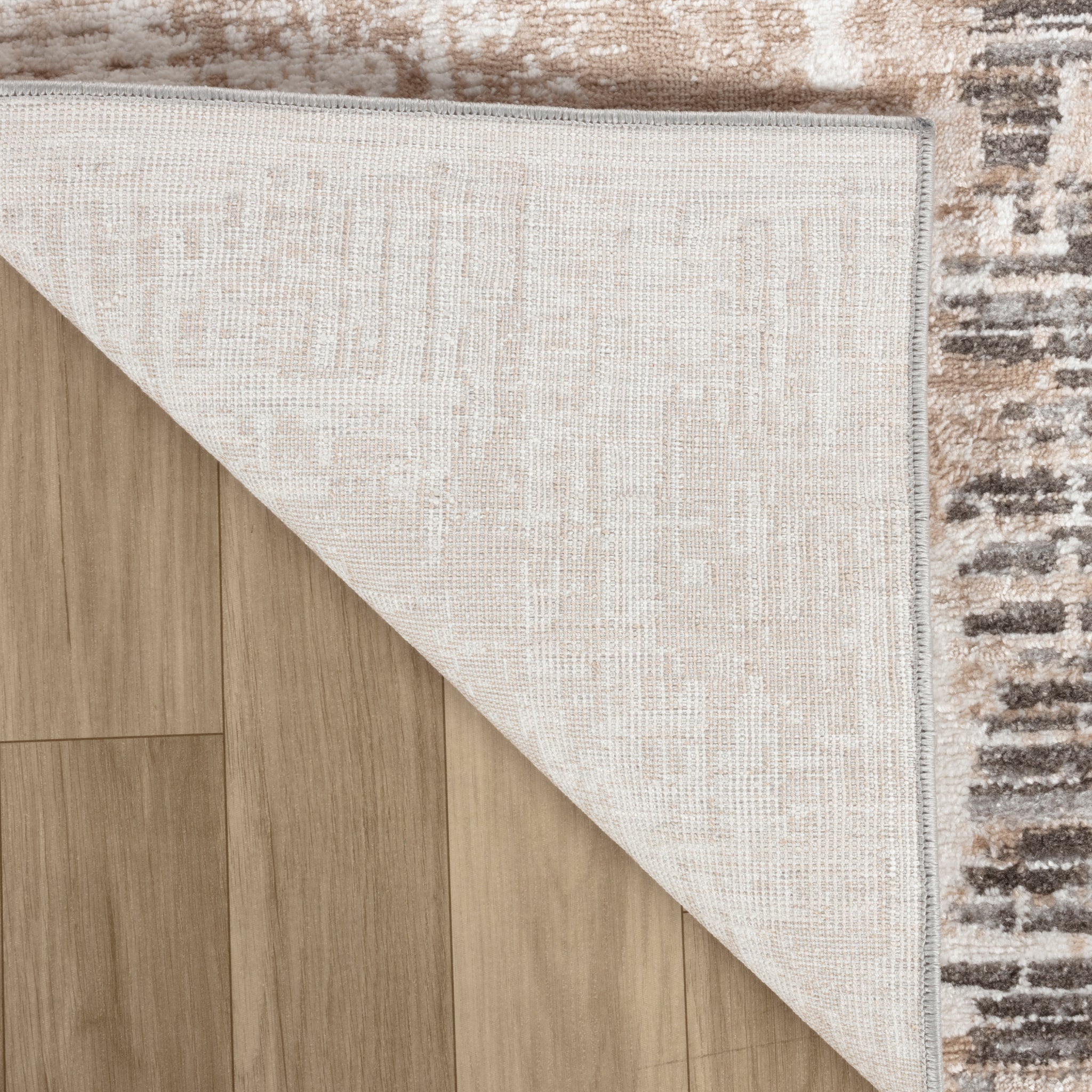 Siena Modern Beige Geometric Area Rug