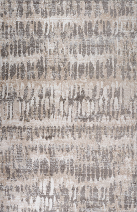Siena Grey Abstract Lines Area Rug
