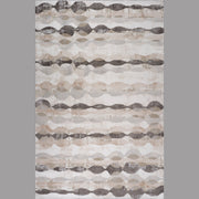 Siena White Geometric Modern Area Rug