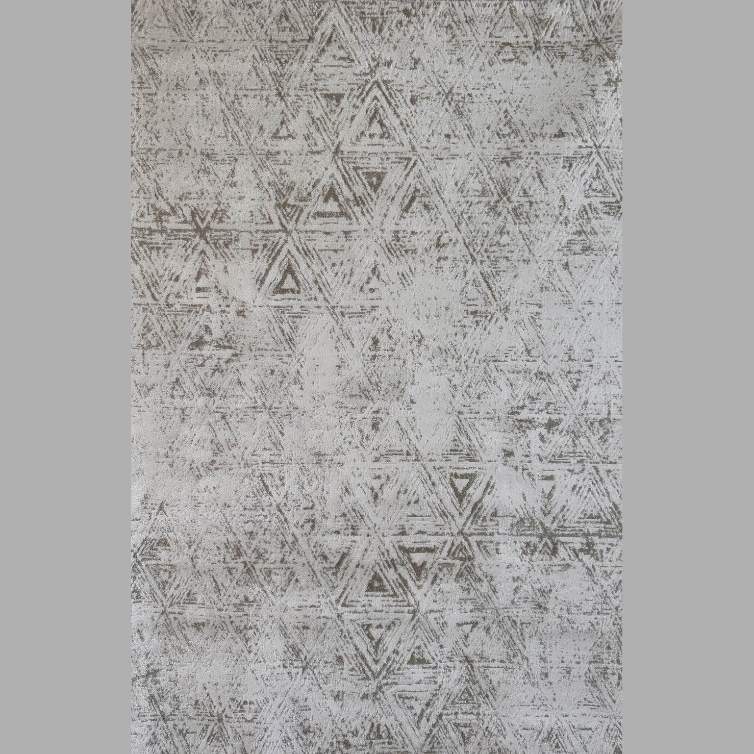 Siena White Elegant Floral Area Rug