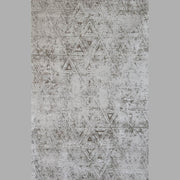 Siena White Elegant Floral Area Rug