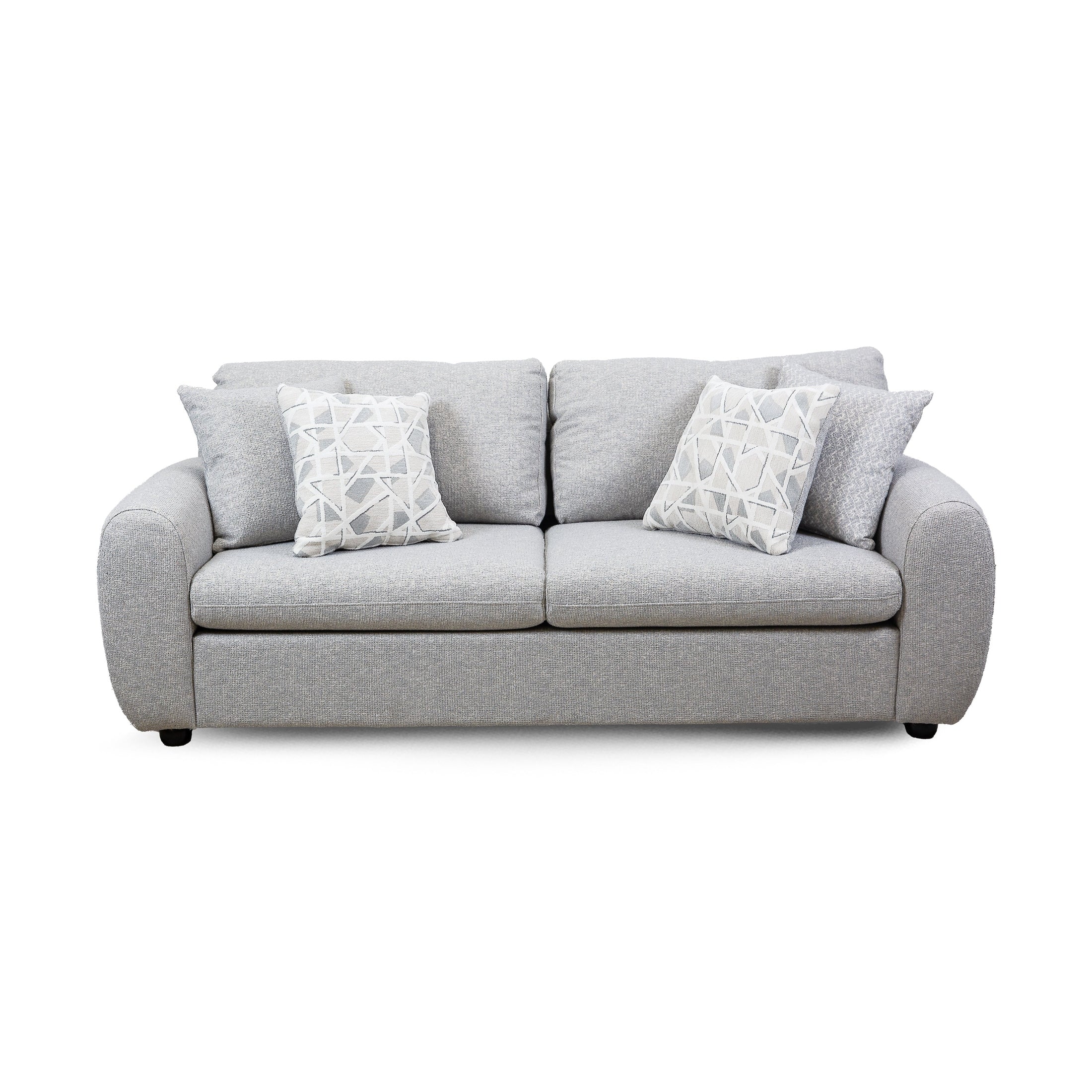 Gino Condo Sofa with 4 Toss Pillows