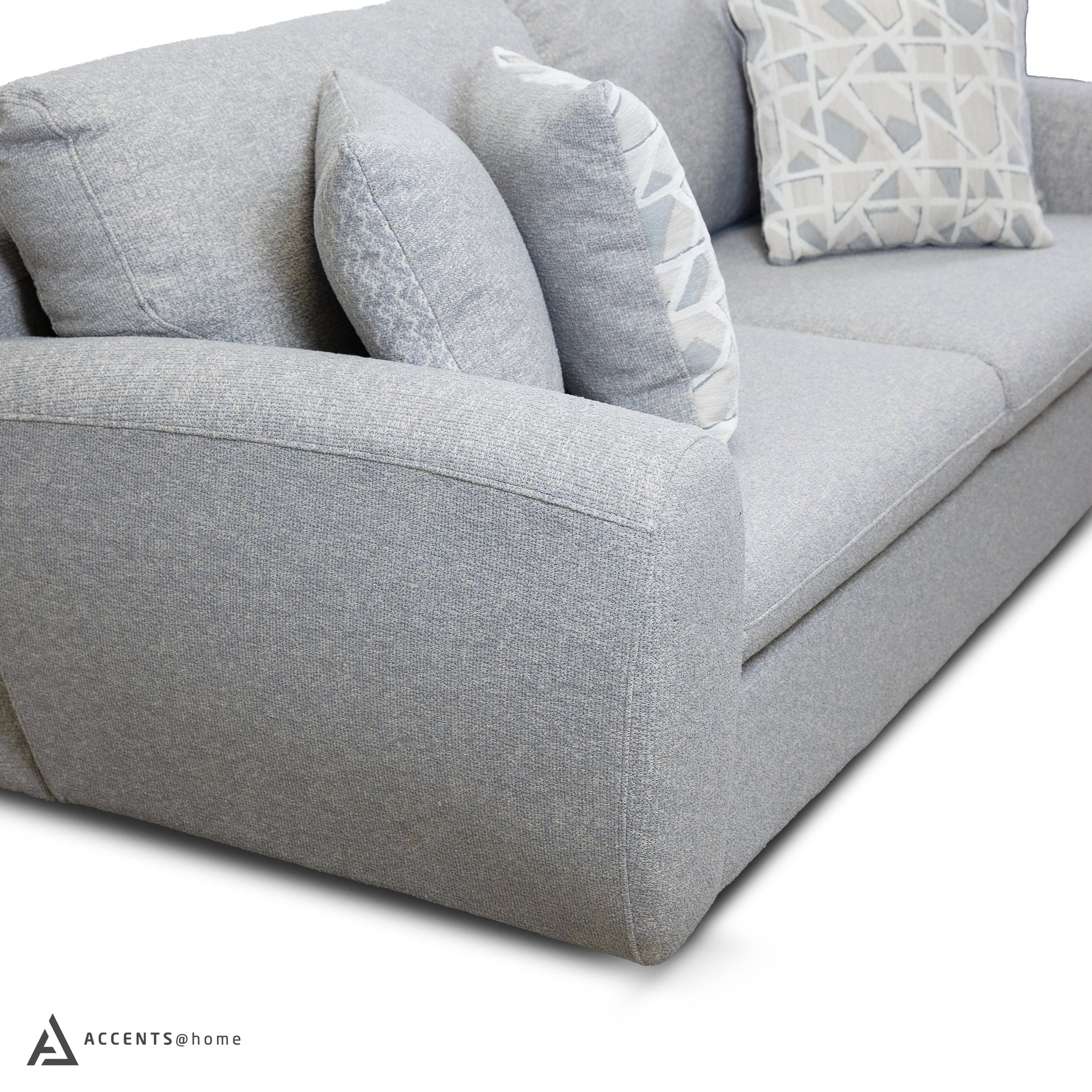 Gino Condo Sofa with 4 Toss Pillows