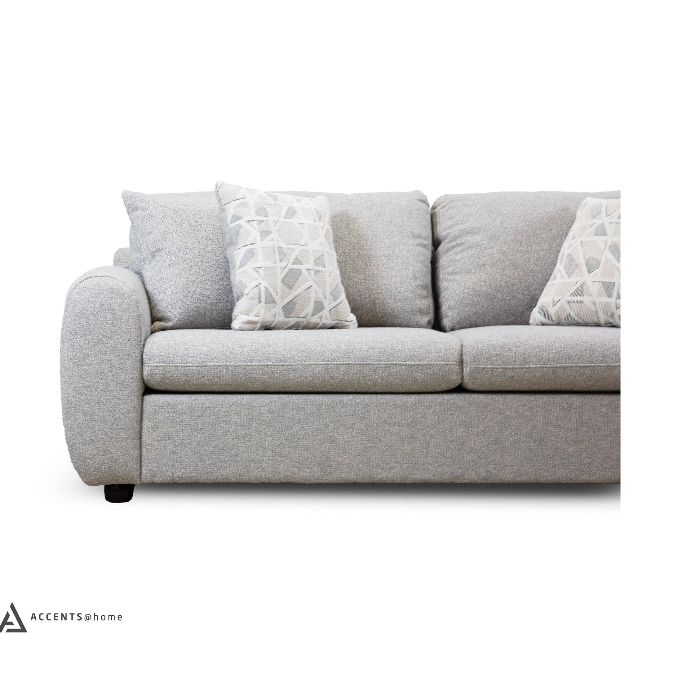 Gino Condo Sofa with 4 Toss Pillows