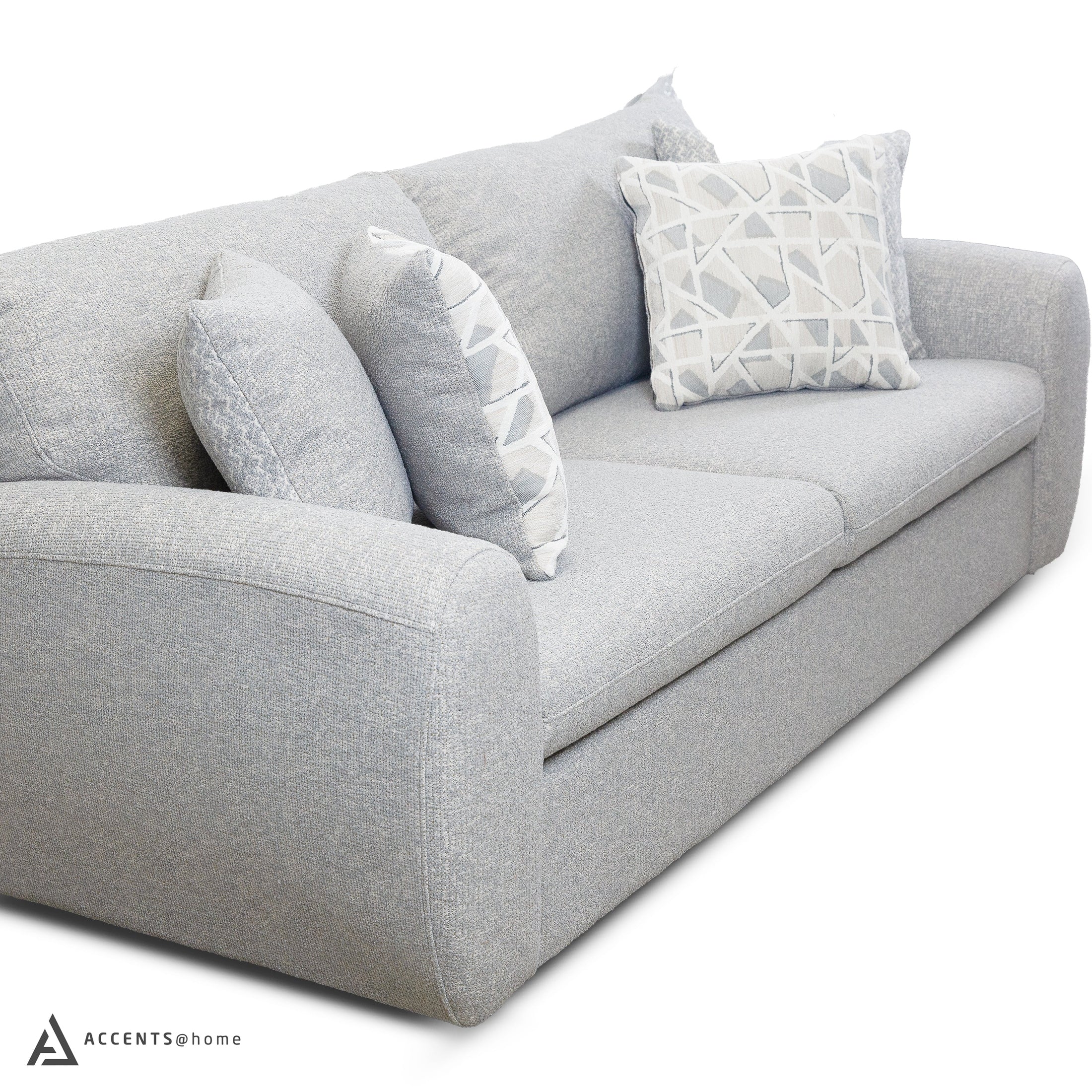 Gino Condo Sofa with 4 Toss Pillows