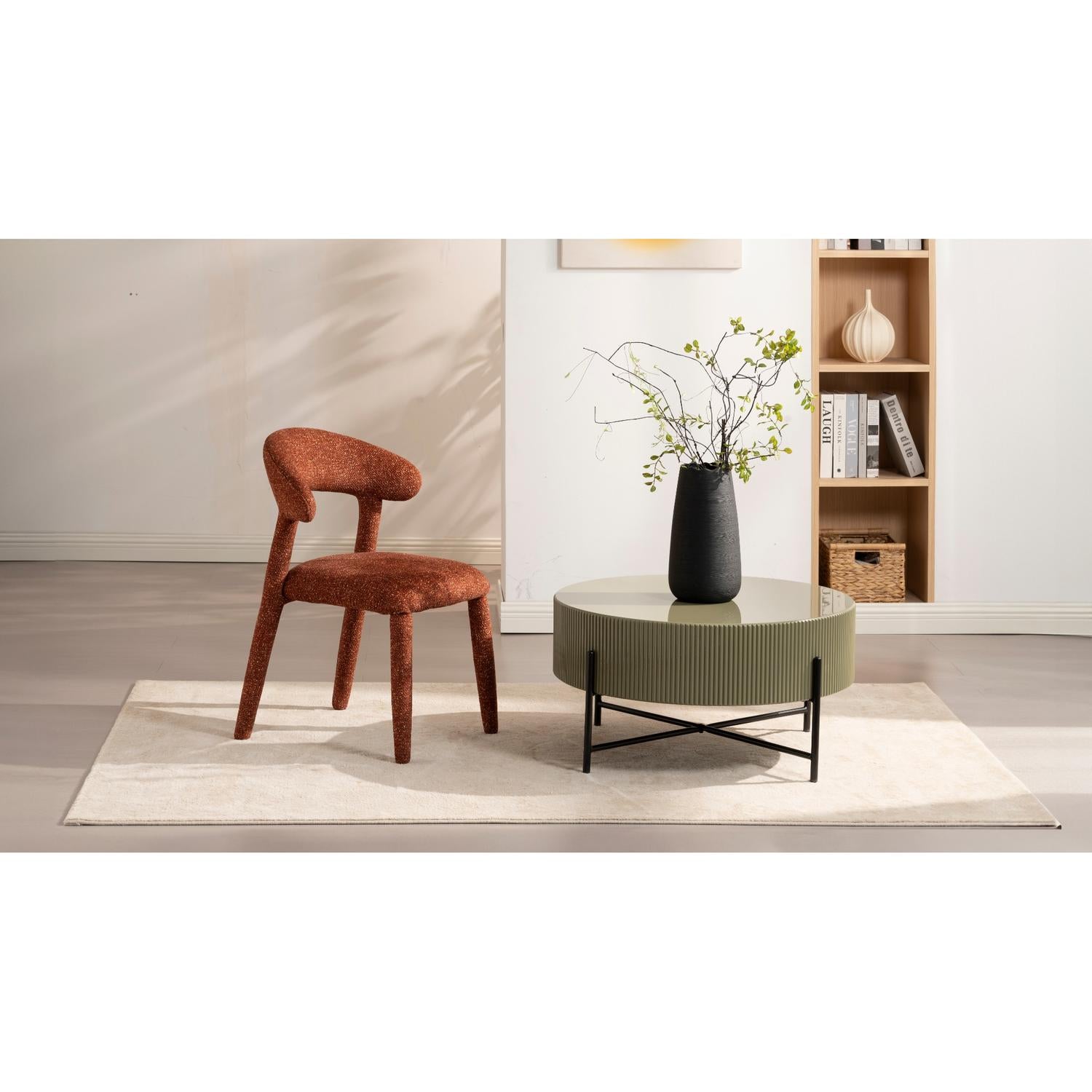 Deer Fabric Dining Chair