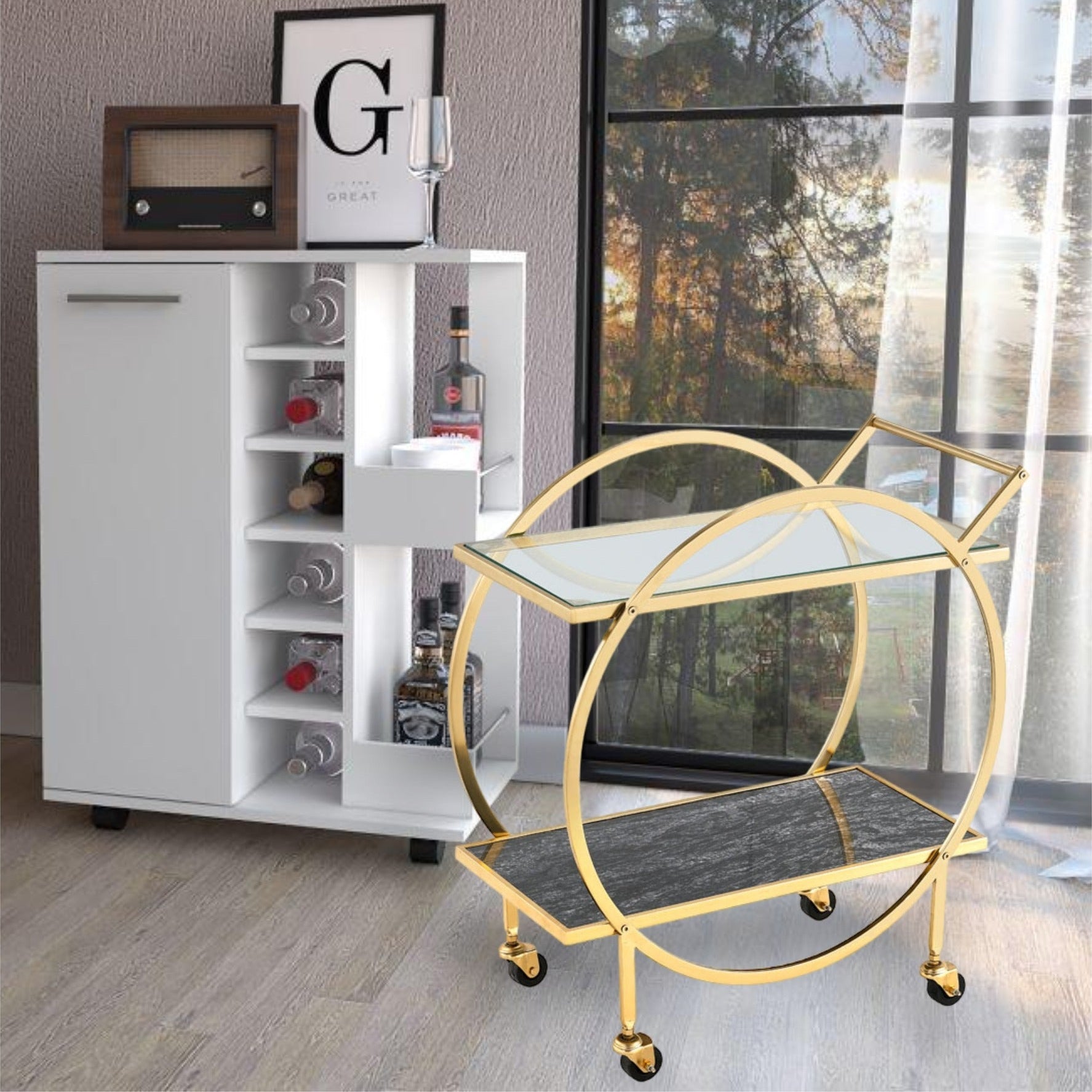 CIARA Bar Cart