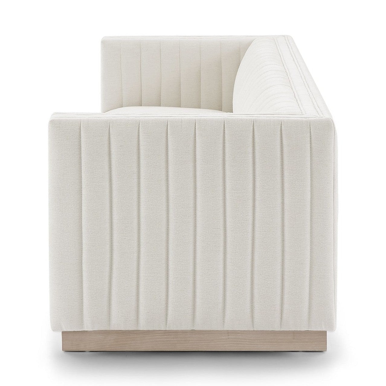Elba Mid Century Loveseat - Tuscany Cream