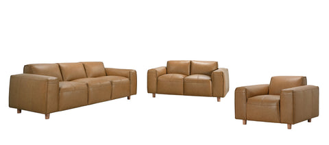 Nerio Top-Grain Leather Sofa