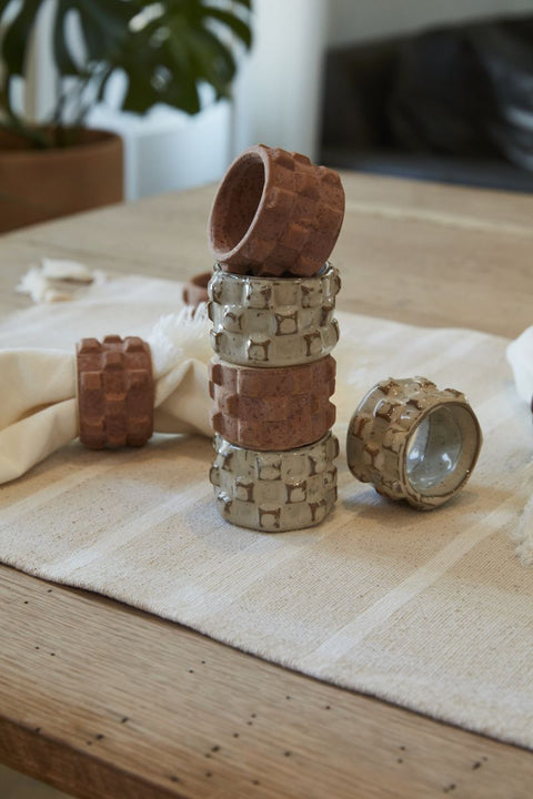 Tayrona Napkin Rings - Set Of 4