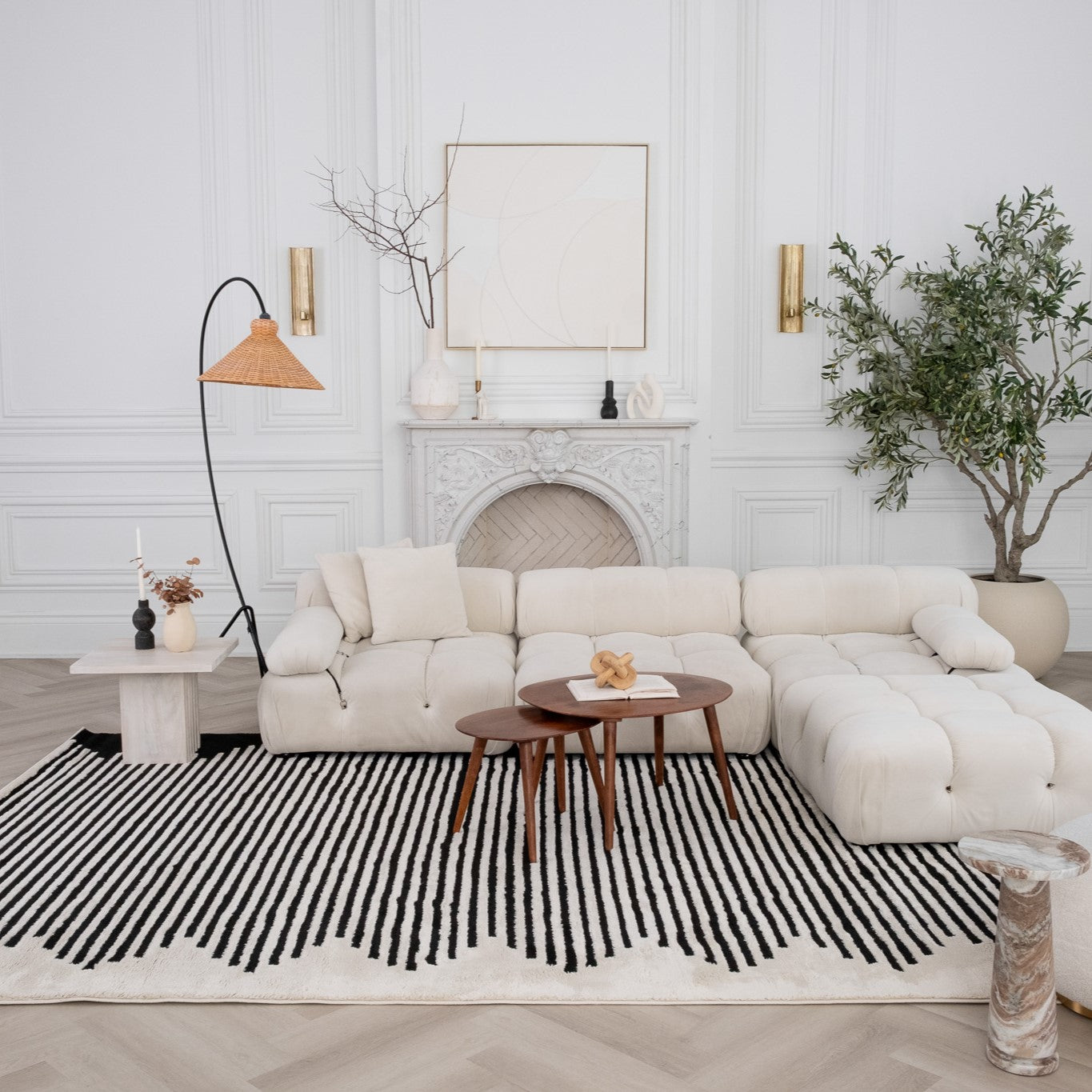 Terra Cream Ornate Vintage Area Rug