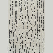 Terra Cream Modern Lattice Area Rug