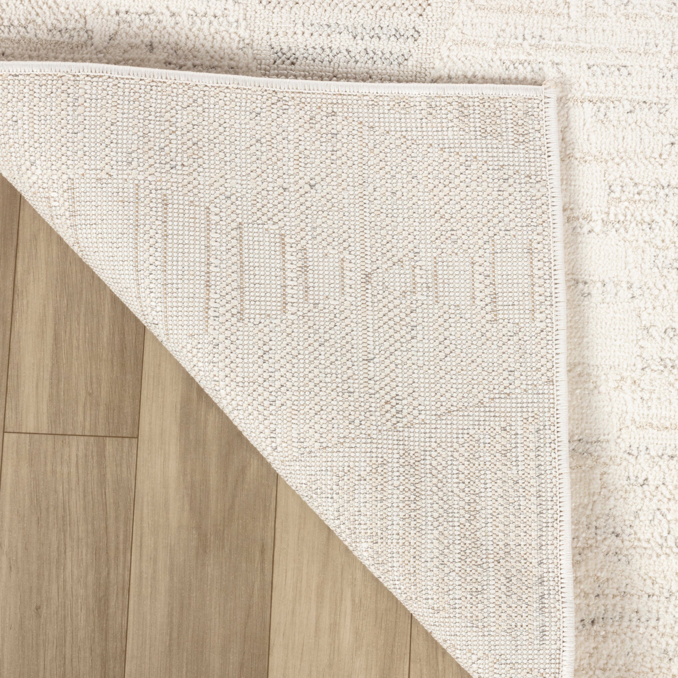 Tulum Cream Tribal Diamond Area Rug