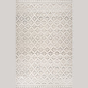 Tulum Beige Abstract Lines Area Rug